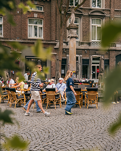 Terras aan het Amorsplein